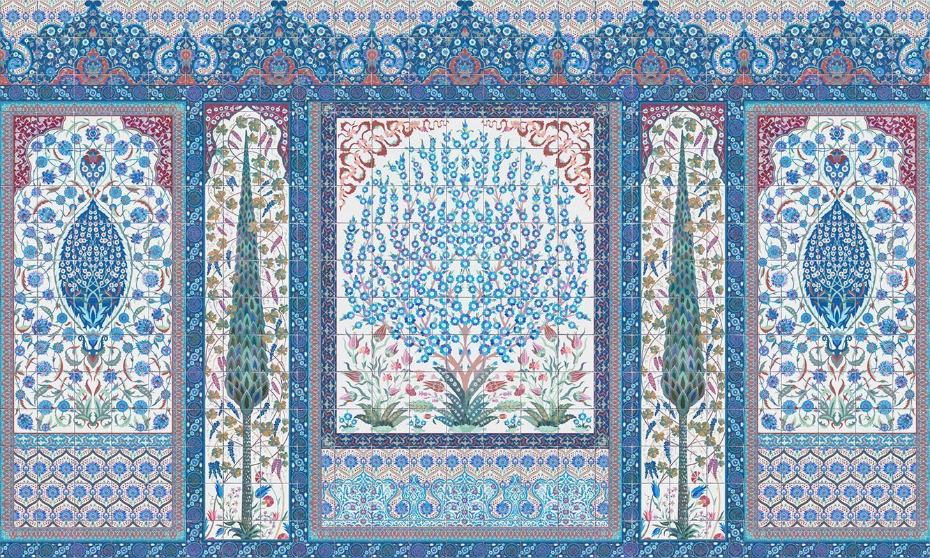 Фрески Affresco Tsvetarium arabian-magic-color-1