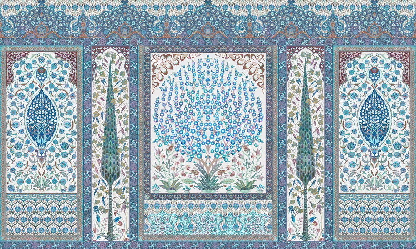 Фрески Affresco Tsvetarium arabian-magic-color-2