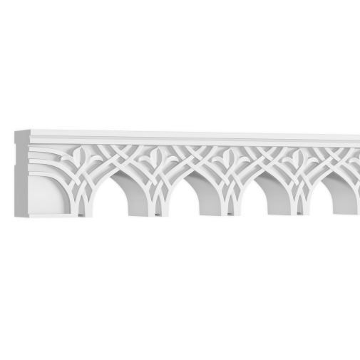Лепнина ЕВРОПЛАСТ Mauritania арочный элемент 1.61.511 изображение 1