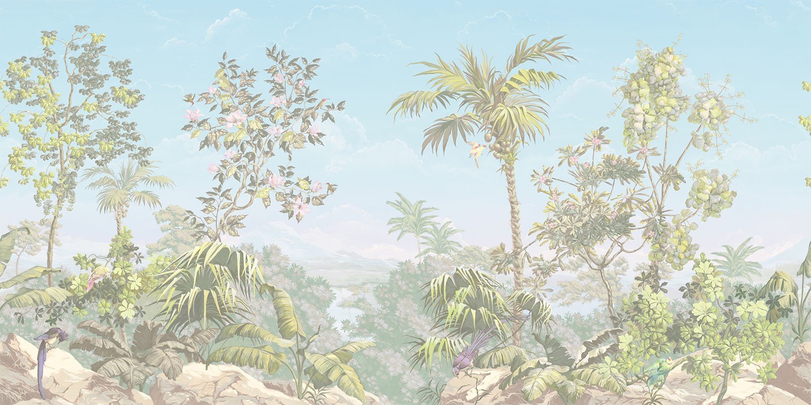 Фрески Affresco Tsvetarium jungle-color-1