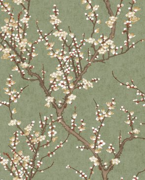 Обои AURA Spring с листьями Spring 1903-4 изображение 0
