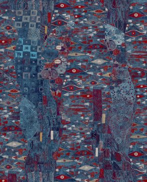 Обои фотообои с виниловым покрытием Academy a tribute to Gustav Klimt 25681 изображение 0