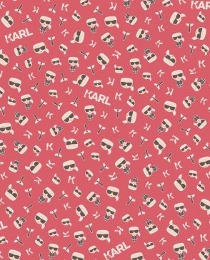 Обои с надписями, буквами для детской Karl Lagerfeld 37843-5 изображение 0