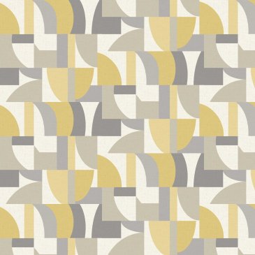 Обои Arthouse желтые Geometrics Checks n Stripes 697806 изображение 0