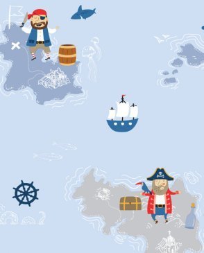 Обои морской тематики для детской Dream World A5112-1 изображение 0