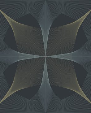 Обои AURA с геометрическим рисунком Theory FD25526 изображение 0