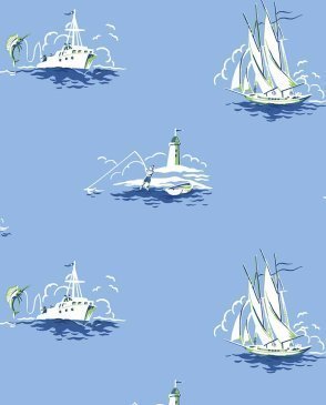 Обои морской тематики для детской Pajama Party KJ53312 изображение 0