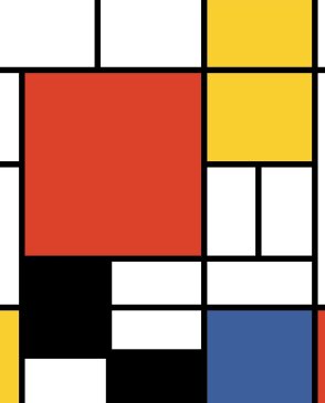 Обои Architector разноцветные Mondrian KTM1002M изображение 0