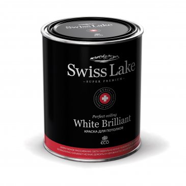 Краски Swiss Lake White Brilliant 2,7л изображение 0