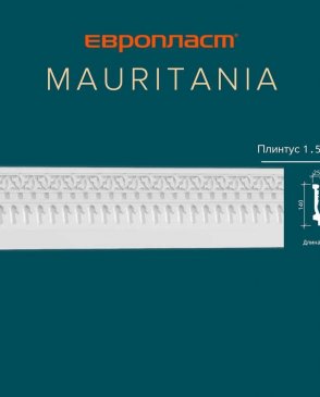Лепнина ЕВРОПЛАСТ Mauritania плинтус 1.53.501 изображение 1