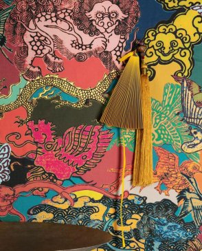 Обои KHROMA с восточным рисунком Kimono DGKIM301 изображение 2