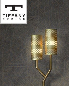 Обои Tiffany Designs коричневые Sensation CC604 изображение 1