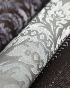 Обои Tiffany Designs Metal Silk коричневые Metal Silk MS57 изображение 1