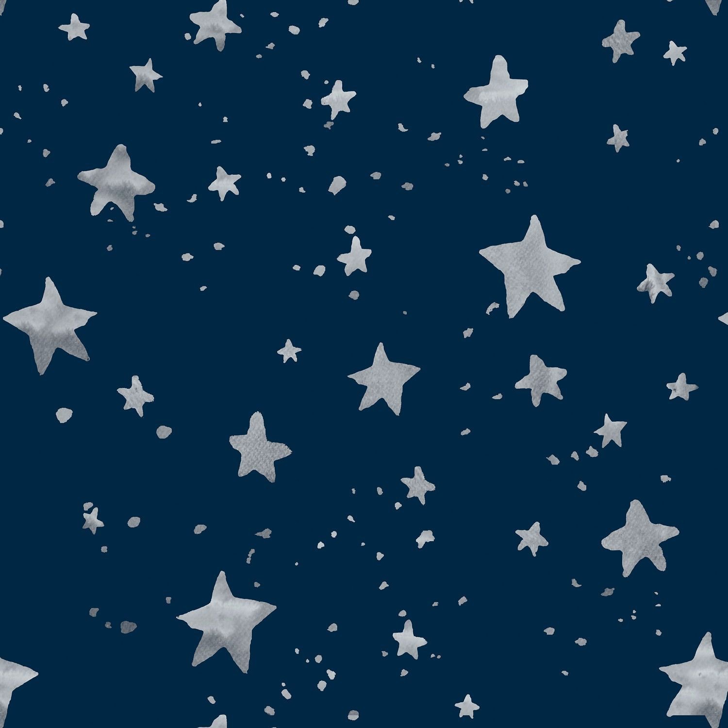 Ткань со звездочками