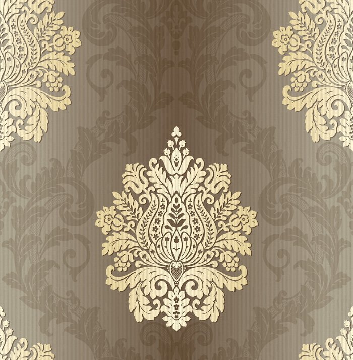 Купить Обои Белый С Золотом