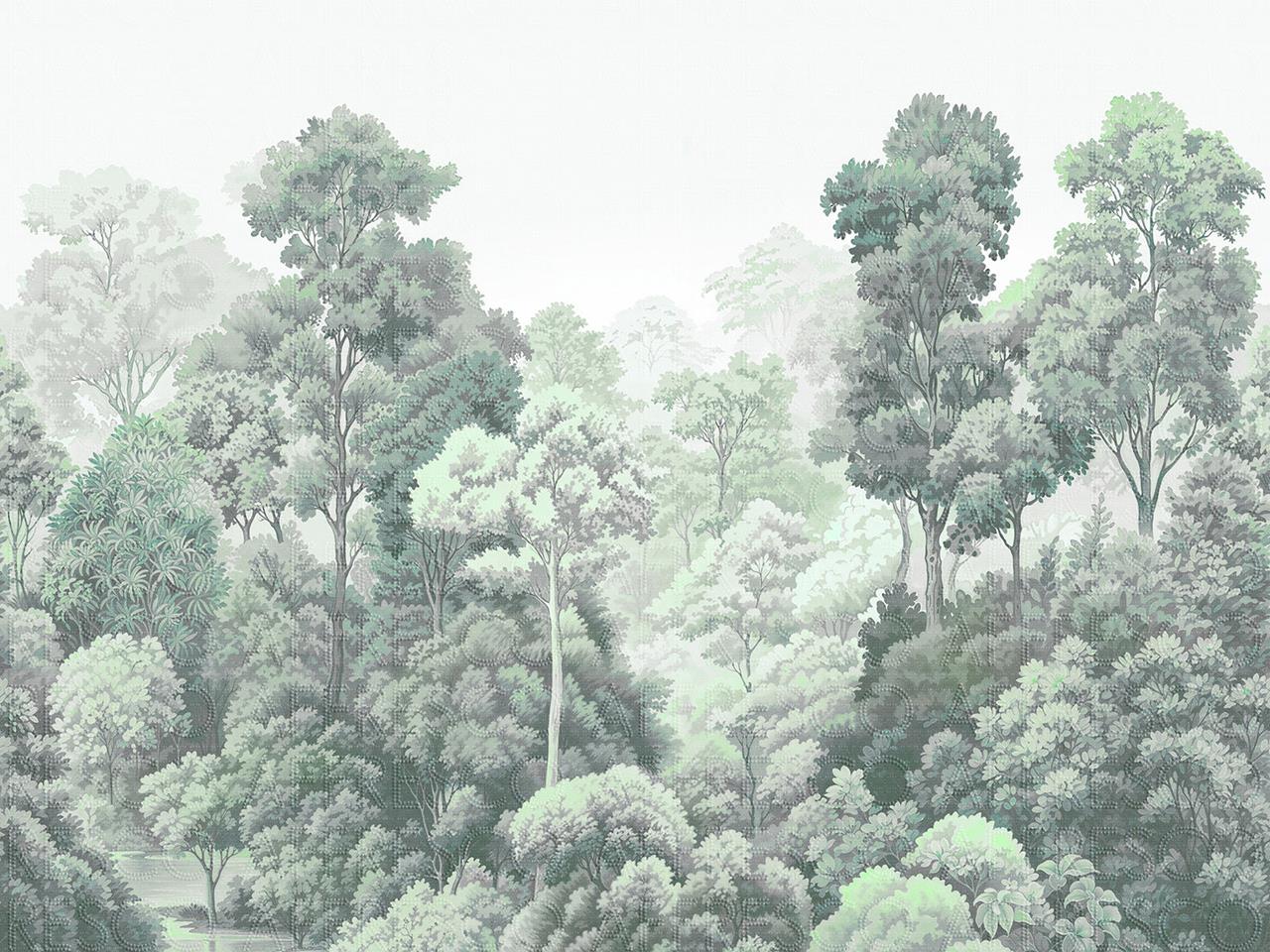 Фрески Affresco Wallpaper part 3 Forest AF2316-COL2