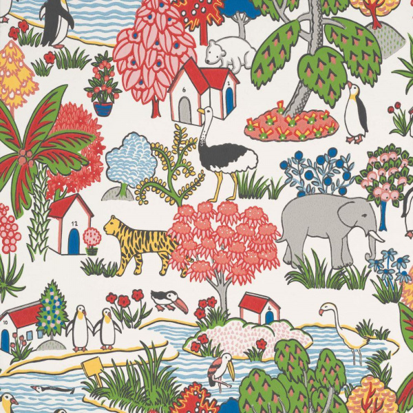 Обои Little Greene Storybook Papers 0231ANATOMI изображение 1