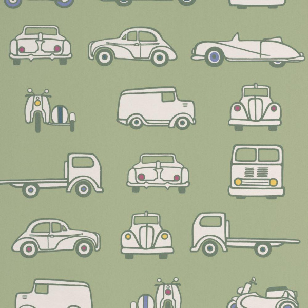 Обои Little Greene Storybook Papers 0231RTPEAGR изображение 1