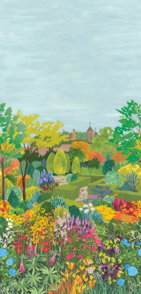 Обои Little Greene In the Garden 0234CGPALEL изображение 1