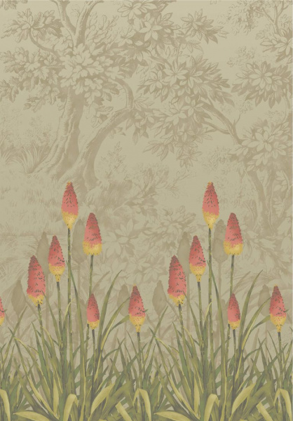 Обои Little Greene National Trust Papers 3 0251UBMIDIZ изображение 1