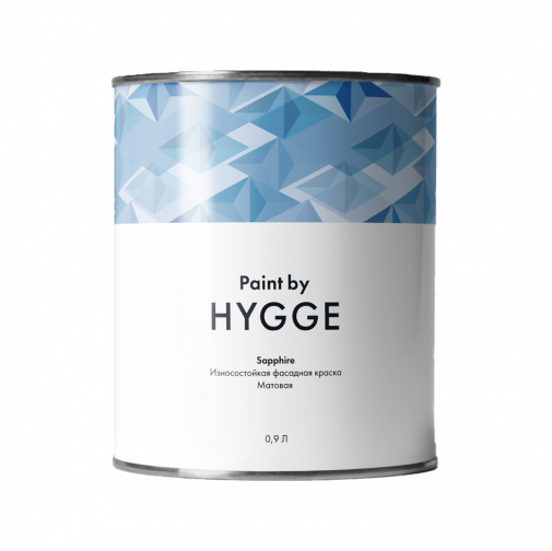 Краски Hygge Paints Интерьерные краски Sapphire 0,9 л изображение 1