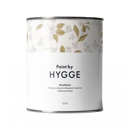Краски Hygge Paints Интерьерные краски Silverbloom 0,9 л изображение 1