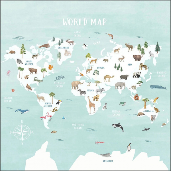 Обои Caselio Les Mini Mondes 105766306 изображение 1