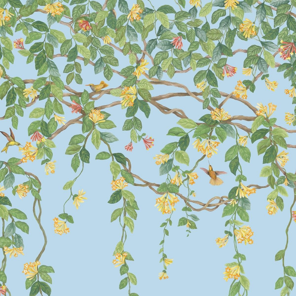 Обои Cole & Son Hummingbirds Cream 124-2011 изображение 1