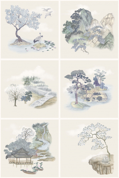 Обои Cole & Son Shinrin Yoku 126-10036 изображение 1