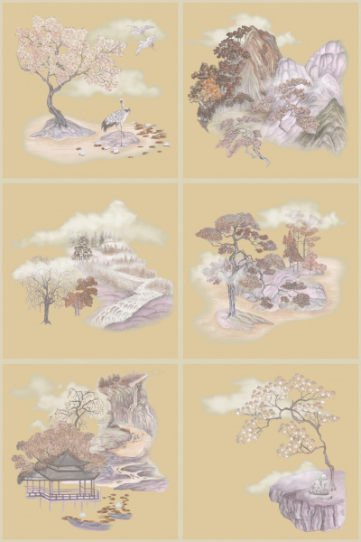 Обои Cole & Son Shinrin Yoku 126-10038 изображение 1