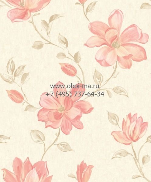 Обои Grandeco Pastel Florals PS-06-02-5 изображение 1