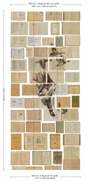 Обои NLXL Biblioteca Wallpaper EKA-01 изображение 1