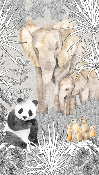 Обои A.S. Creation Mia + Paul 79029-2 изображение 1