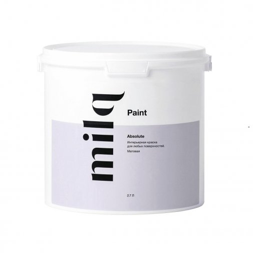 Краски Milq Absolute Absolute 2,7л изображение 1