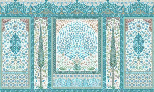 Фрески Affresco Tsvetarium arabian-magic-color-4 изображение 1