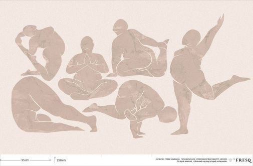 Фрески Fresq Classic BUDDA-ROSE-COLOUR изображение 1