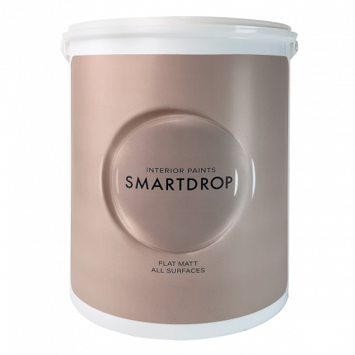 Краски Smartdrop Интерьерные краски Flat Matt 0.9 л изображение 1