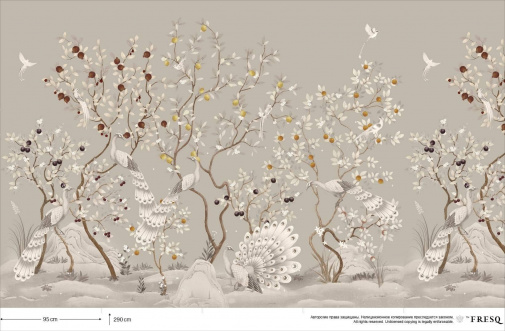 Фрески Fresq Classic GARDEN-M24-SEPIA изображение 1