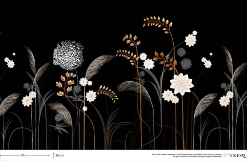 Фрески Fresq Classic IKEBANA-M00-COLOUR изображение 1