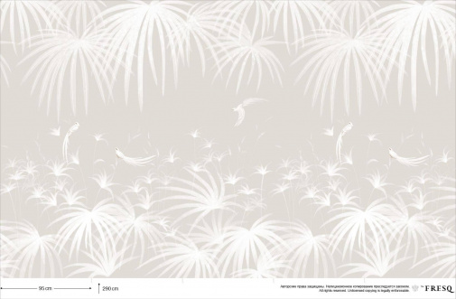 Фрески Fresq Classic JAMAICA-M-23-WHITE изображение 1