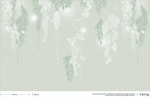 Фрески Fresq Classic MIRACLE-M53-MINT изображение 1