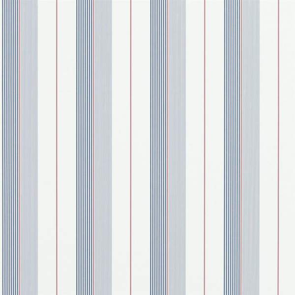 Обои RALPH LAUREN Signature Stripe Library PRL020-06 изображение 1