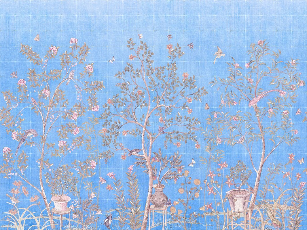 Фрески Affresco Tsvetarium garden-paradise-color-2