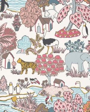 Обои Little Greene Storybook Papers Storybook Papers 0231ANCONFE изображение 0