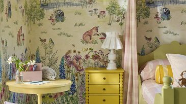 Обои Little Greene Storybook Papers 0231POHARVE изображение 6