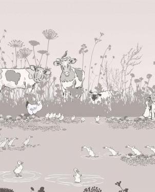 Обои Little Greene Storybook Papers Storybook Papers 0231RICLUCK изображение 0