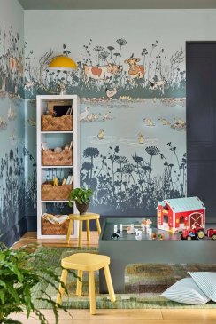 Обои Little Greene Storybook Papers 0231RIQUACK изображение 3