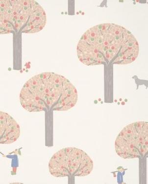 Обои Little Greene Storybook Papers Storybook Papers 0231ROMASQU изображение 0