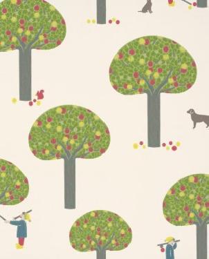 Обои Little Greene Storybook Papers Storybook Papers 0231ROSAGEA изображение 0