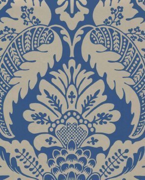 Обои с дамаском синие London Wallpapers 5 0282WLSOVER изображение 0